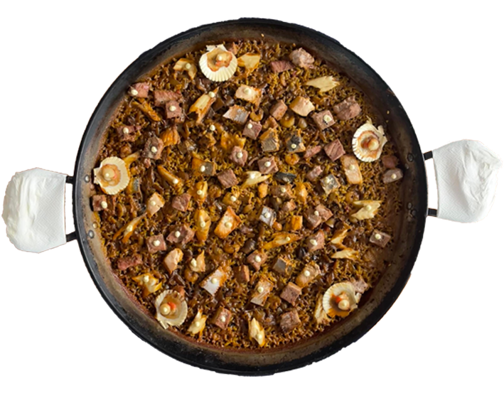 Paella en Portsaplaya